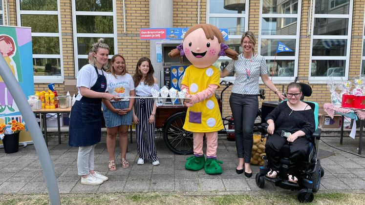 BramBakfiets maakt gezonde en lekkere frietjes voor het Sophia